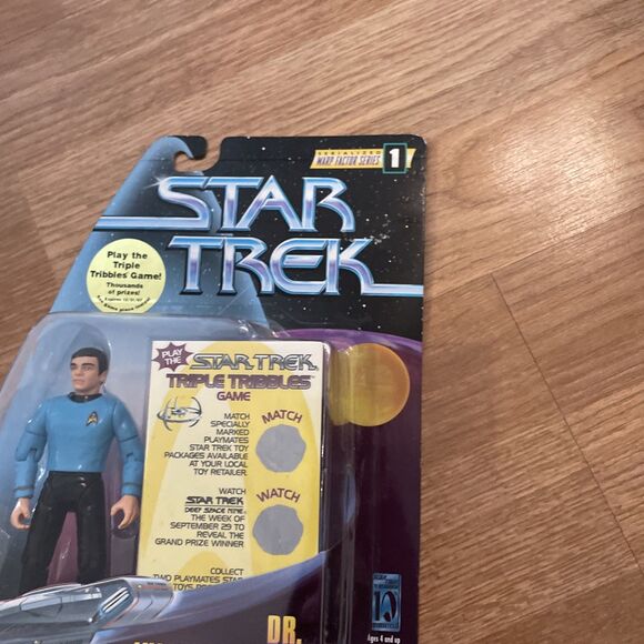 Star Trek Warp Factor Series 1 Dr. Julian Bashir Action Figure 1997 Playmates - Picture 5 of 8